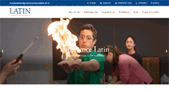 Desktop Screenshot of latinschool.org